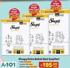SLEEPY EXTRA BEBEK BEZİ SLEEPY EXTRA BEBEK BEZİ